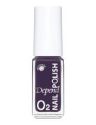 Minilack Oxygen Färg A746 Neglelak Makeup Blue Depend Cosmetic