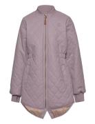 Duvet Girls Coat Outerwear Thermo Outerwear Thermo Jackets Purple Mikk-line