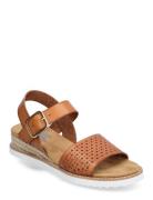 Womens Bobs Desert Kiss Sandal - Sunny Flair Flade Sandaler Brown Skechers