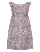 Dress Ss Cotton Dresses & Skirts Dresses Casual Dresses Sleeveless Casual Dresses Multi/patterned Creamie