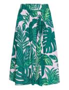 Ellall Midi Skirt Knælang Nederdel Green Lollys Laundry