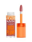 Nyx Professional Makeup Duck Plump Lip Lacquer 03 Nude Swings 7Ml Læbefiller Nude NYX Professional Makeup