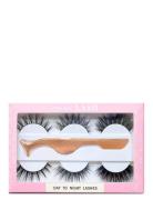 Oh My Lash Faux Mink Strip Day To Night Set Øjenvipper Makeup Black Oh My Lash