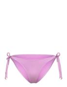 Strappy Bikini Briefs Swimwear Bikinis Bikini Bottoms Side-tie Bikinis Pink Understatement Underwear