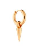 Juno Single Hoop Gold Accessories Jewellery Earrings Hoops Gold Syster P
