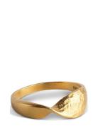 Adele Ring Ring Smykker Gold Enamel Copenhagen