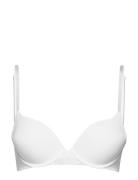 Bra Malva Theresia Lingerie Bras & Tops Push Up Bras White Lindex