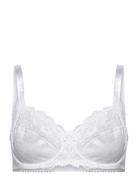 Philippa Non Padded Unlined Bra Lingerie Bras & Tops Full Cup Bras White Dorina