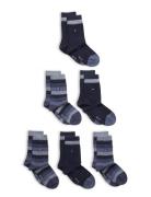 Th Kids Basic Stripe Sock 6P Ecom Sokker Strømper Multi/patterned Tommy Hilfiger