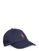 Classic Sport Cap W/ Multi Pp Accessories Headwear Caps Navy Polo Ralph Lauren