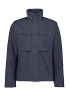 August Usx Jacket Parka Jakke Navy Didriksons