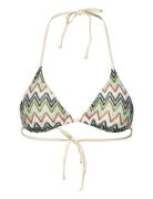 Amber Bikini Top Swimwear Bikinis Bikini Tops Triangle Bikinitops Green Becksöndergaard