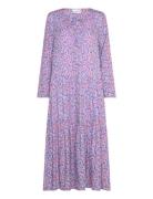 Imogen Long Dress Maxikjole Festkjole Pink Noella