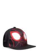 Cap Roundpeak Spiderman Accessories Headwear Caps Black Lindex