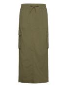 Skirt Lang Nederdel Khaki Green Sofie Schnoor