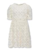 Kogrosita S/S Dress Jrs Dresses & Skirts Dresses Partydresses Cream Kids Only