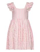Tnjin S_L Dress Dresses & Skirts Dresses Casual Dresses Sleeveless Casual Dresses Pink The New