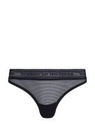 Thong  G-streng Undertøj Black Tommy Hilfiger