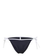 Cheeky String Side Tie  Swimwear Bikinis Bikini Bottoms Side-tie Bikinis Navy Tommy Hilfiger