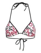 Triangle Rp Print Swimwear Bikinis Bikini Tops Triangle Bikinitops White Tommy Hilfiger