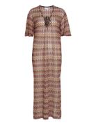 Vimarlee 3/4 Kaftan/Ef Badetøj Brown Vila