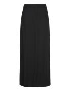 Skirt Winona Lang Nederdel Black Lindex