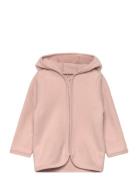 Jacket Ears Cotton Fleece  Outerwear Fleece Outerwear Fleece Jackets Beige Huttelihut