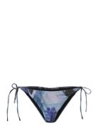 H Ymoon Wireless Bralette Bra Top Swimwear Bikinis Bikini Bottoms Side-tie Bikinis Blue Etam