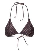 Lattea Bikini Top Swimwear Bikinis Bikini Tops Triangle Bikinitops Black Faithfull The Brand