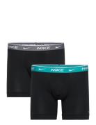 Boxer Brief 2Pk Boxershorts Black NIKE Underwear