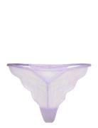 Isabelle String Tr G-streng Undertøj Purple Hunkemöller