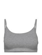 Jbs Of Dk Bra Top Nar Strap Ba Lingerie Bras & Tops Soft Bras Tank Top Bras Grey JBS Of Denmark