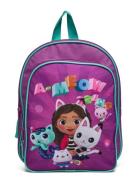 Gabby's Dollhouse Backpack With Front Pocket Accessories Bags Backpacks Purple Undercover