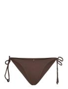 The Perseph Bottom Swimwear Bikinis Bikini Bottoms Side-tie Bikinis Brown AYA Label