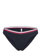 Cheeky High Leg Bikini Swimwear Bikinis Bikini Bottoms Bikini Briefs Navy Tommy Hilfiger