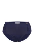 Olympia Solid Btm Swimwear Bikinis Bikini Bottoms Bikini Briefs Navy Panos Emporio