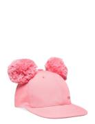 Double Tuft Cap Accessories Headwear Caps Pink Gugguu