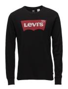 Ls Std Graphic Tee Hm Ls Black Tops T-Langærmet Skjorte Black LEVI´S Men