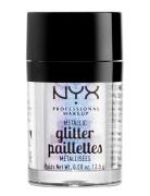 Metallic Glitter Beauty Women Makeup Eyes Eyeshadows Eyeshadow - Not Palettes Blue NYX Professional Makeup