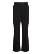 Kendrick Wide Pants Bottoms Trousers Wide Leg Black Modström