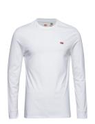 Ls Original Hm Tee Ls Cotton + Tops T-Langærmet Skjorte White LEVI´S Men