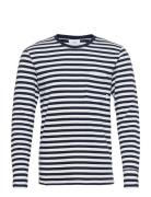 Verkstad Long Sleeve Tops T-Langærmet Skjorte Blue Makia