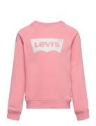 Levi's® Batwing French Terry Pullover Tops Sweatshirts & Hoodies Sweatshirts Pink Levi's