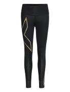 Light Speed Mid-Rise Compression Tights Sport Running-training Tights Black 2XU