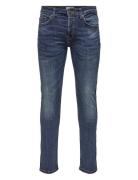 Onsweft Reg Mb 5076 Pim Dnm Noos Bottoms Jeans Regular Blue ONLY & SONS