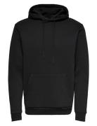 Onsceres Hoodie Sweat Noos Tops Sweatshirts & Hoodies Hoodies Black ONLY & SONS