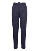 Business Chinos Made Of Stretch Cotton Bottoms Trousers Straight Leg Blue Esprit Collection