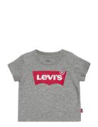 Levi's® Graphic Batwing Tee Tops T-Kortærmet Skjorte Grey Levi's