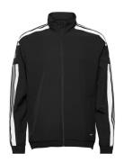 Squadra21 Presentation Jacket Sport Sweatshirts & Hoodies Sweatshirts Black Adidas Performance