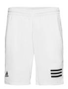 Club 3-Stripe Shorts Sport Shorts Sport Shorts White Adidas Performance